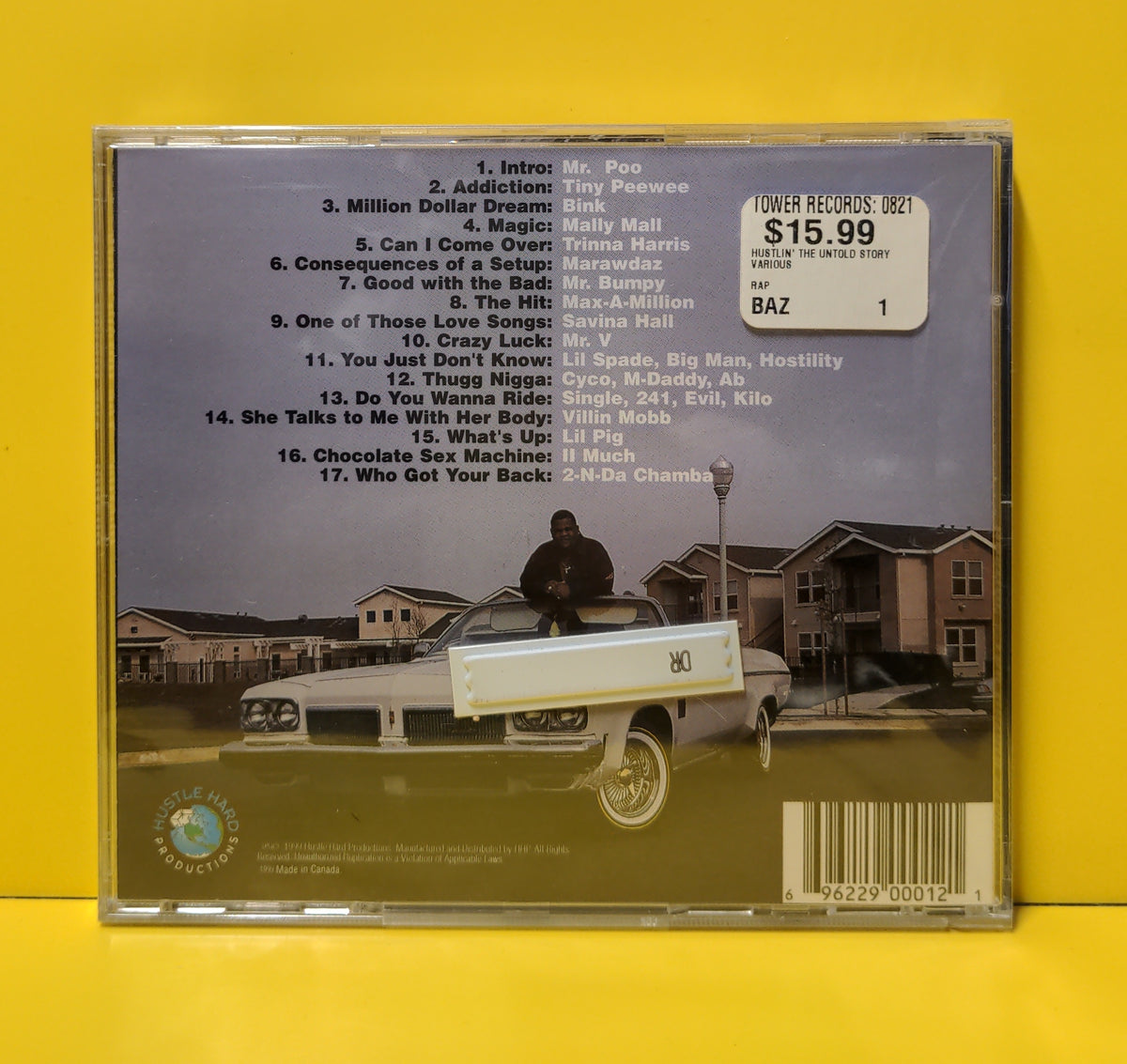 Various - Hustlin' ''The Untold Story'' - 1999 - HHP-00012 New - Sealed - CDs