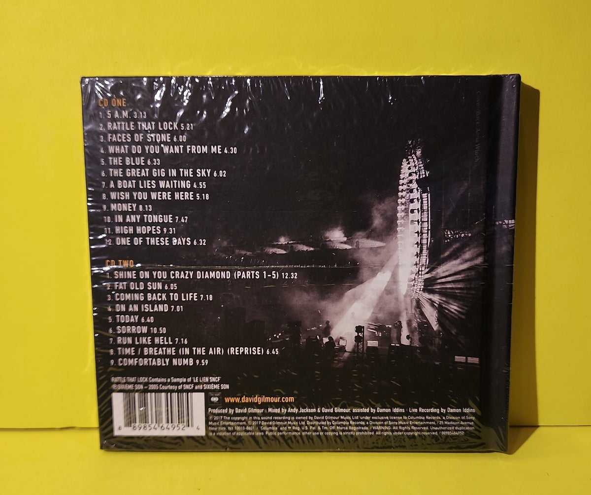 David Gilmour - Live At Pompeii - 2017 - 88985464952 New - Sealed - CDs