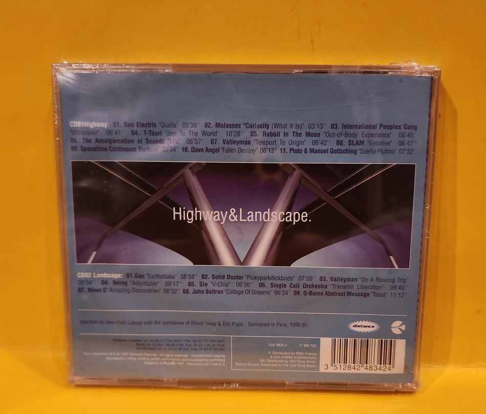 Various - Highway & Landscape (Chill-Out Classics & Ethereal Anthems) - 1997 - Sub 4834.2 New - Sealed - CDs