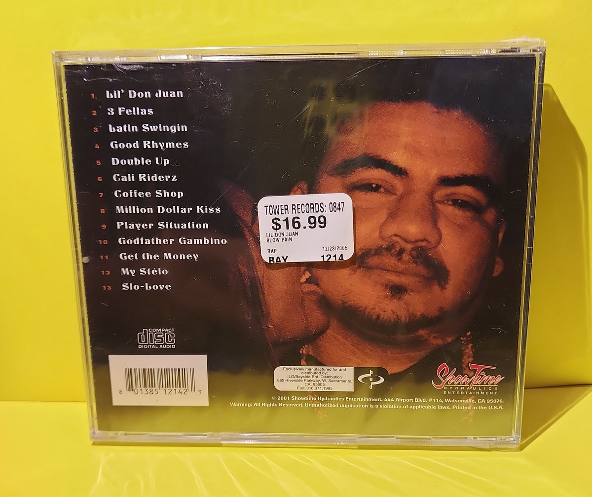 Slow Pain - Lil' Don Juan - 2001 - ST 20018 New - Sealed - CDs