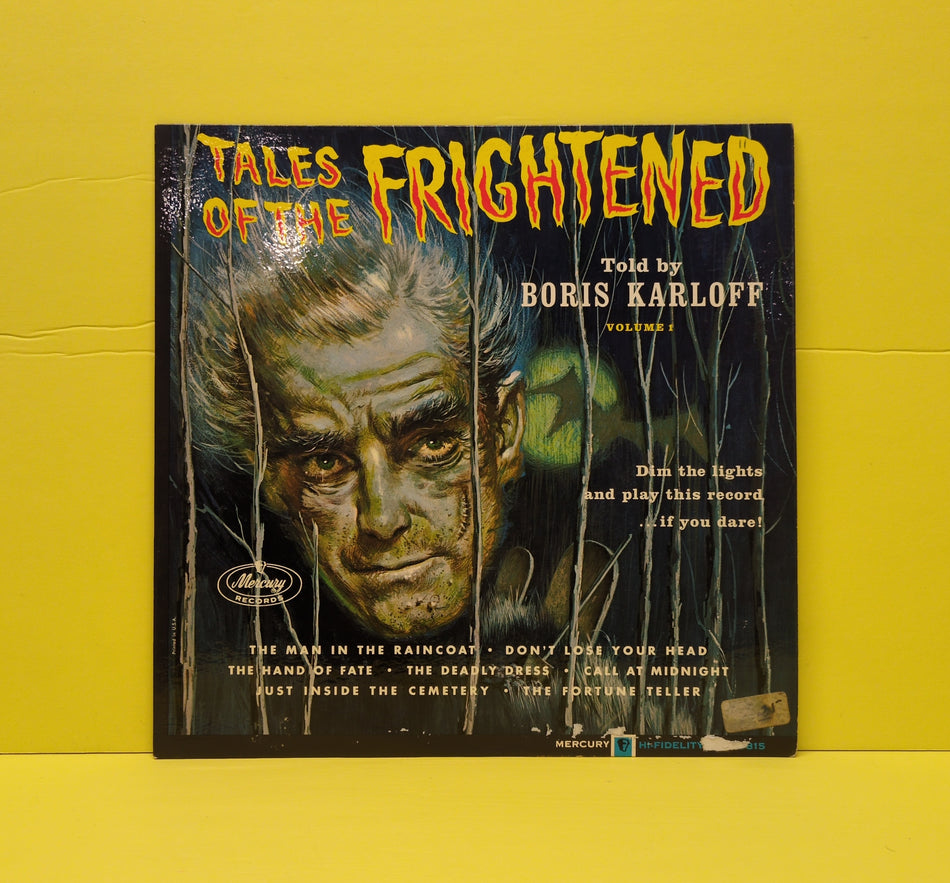 Boris Karloff - Tales Of The Frightened Volume 1 - 1963 - MG 20815 Used - VG++ - Vinyl