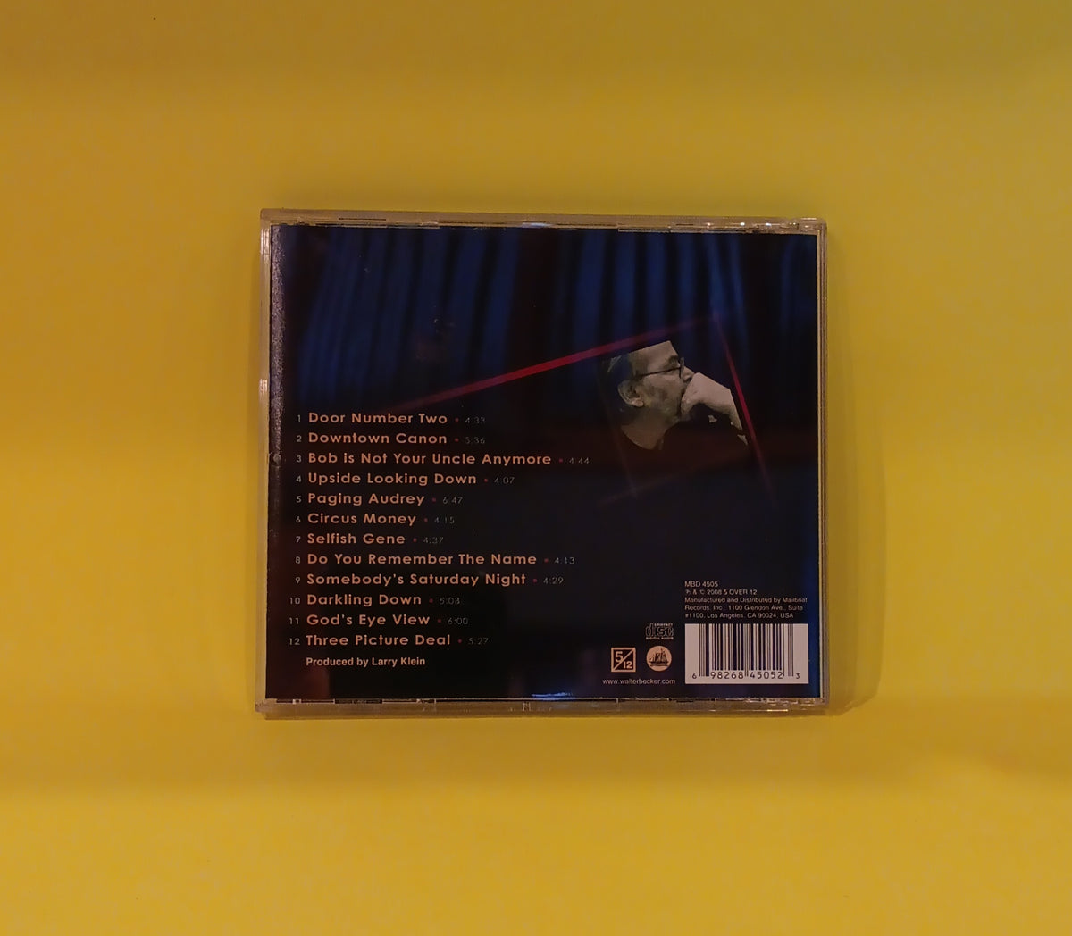 Walter Becker - Circus Money - 2008 - MBD 4505 Used - EX - CDs