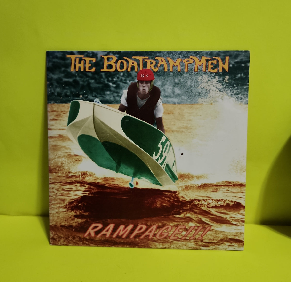The Boatrampmen - 7" Rampage!!! - 1994 - CR-06 New - NM - Vinyl