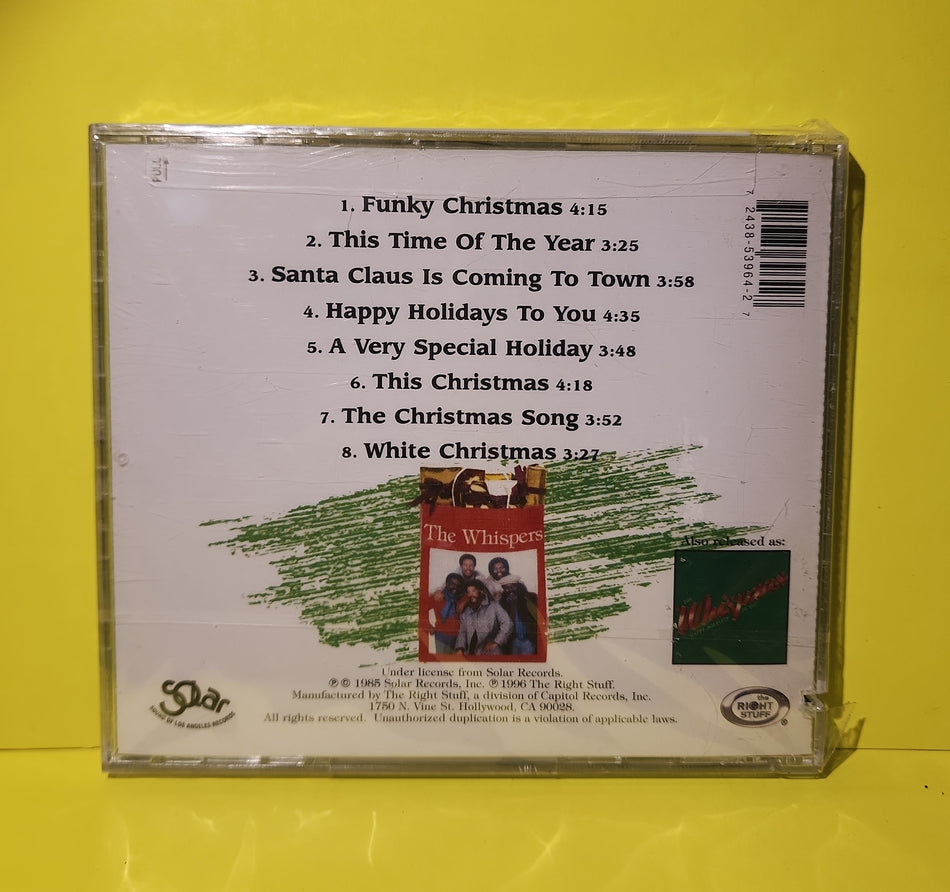 The Whispers - Happy Holidays To You - 1996 - 7243-8-53964-2-7 New - Sealed - CDs