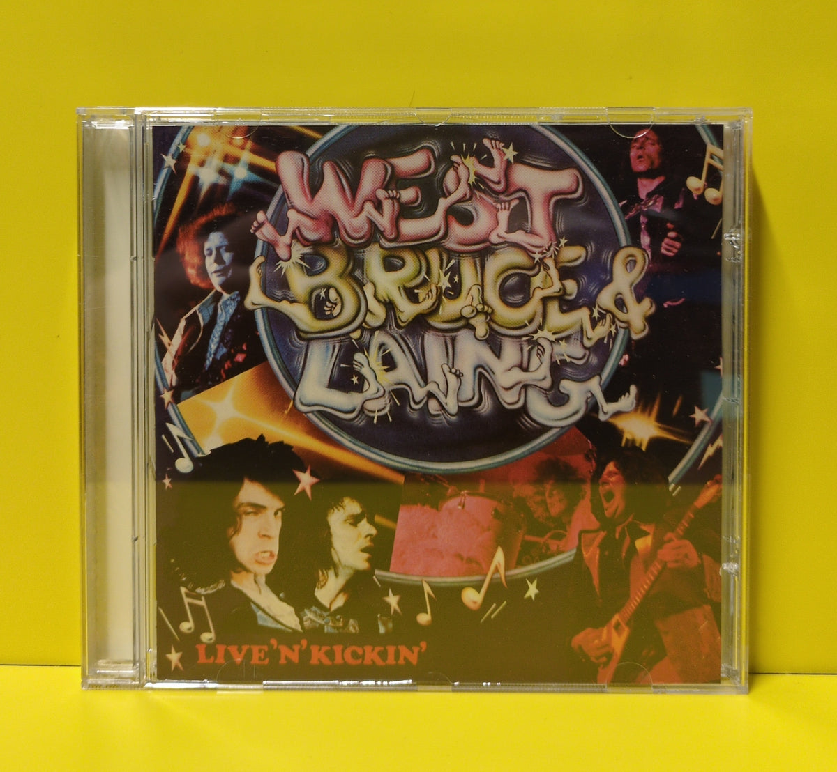 West, Bruce & Laing - Live 'N' Kickin' - 2008 - ECLEC 2072 Used - EX - CDs