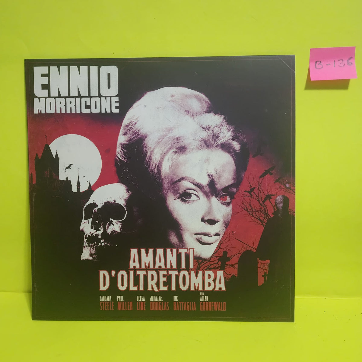 Ennio Morricone - Amanti D'Oltretomba (Colonna Sonora Originale) - 2016 - GDM 6611 New - NM - Vinyl