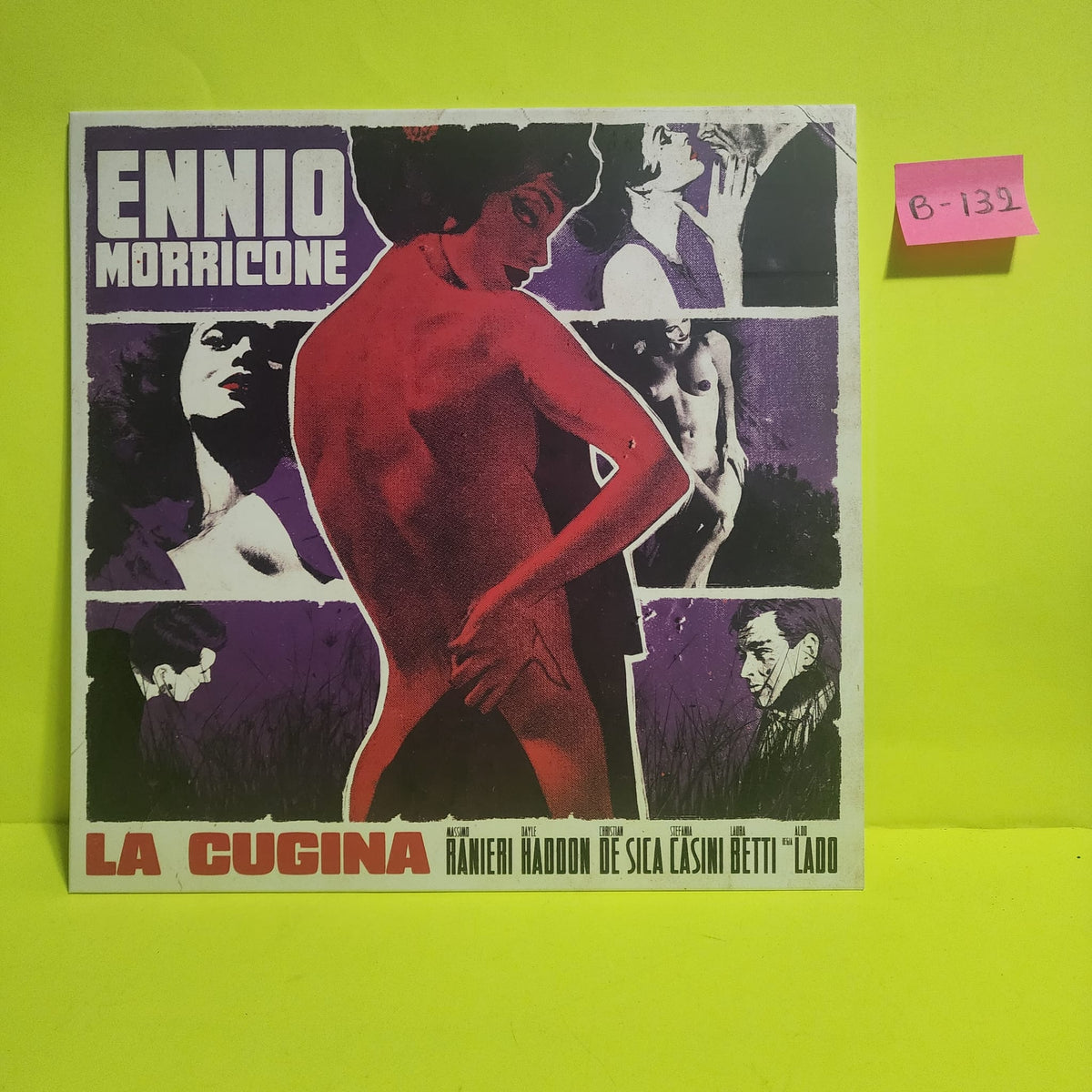 Ennio Morricone - La Cugina (Colonna Sonora Originale) - 2016 - ODR036LP New - NM - Vinyl