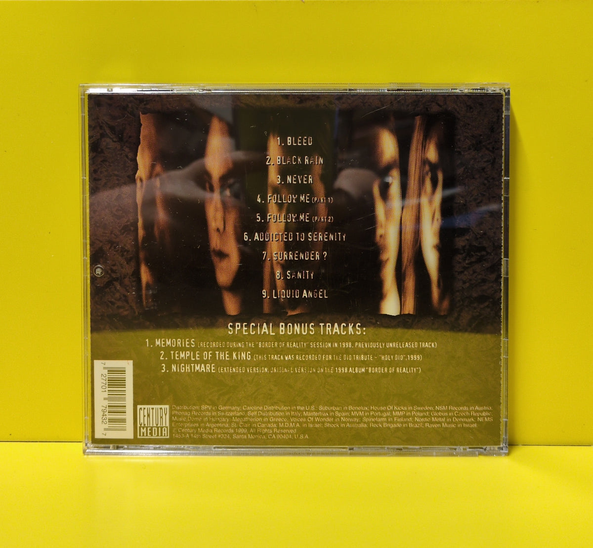 Angel Dust - Bleed - 1999 - 7943-2 Used - EX - CDs