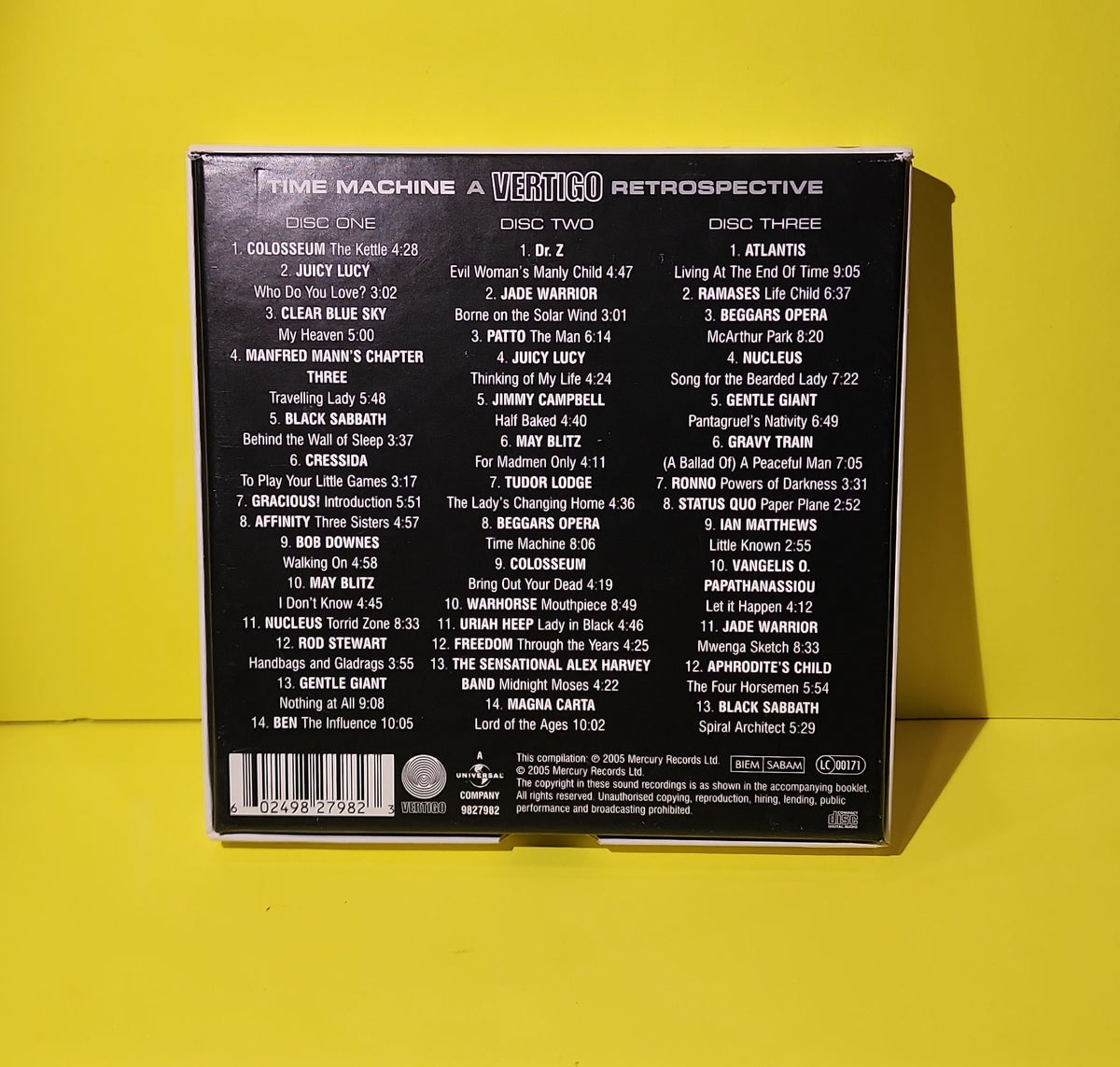 Various - Time Machine / 3 CDs Box Set. - 2005 - 982 798-2 Used - EX - CDs