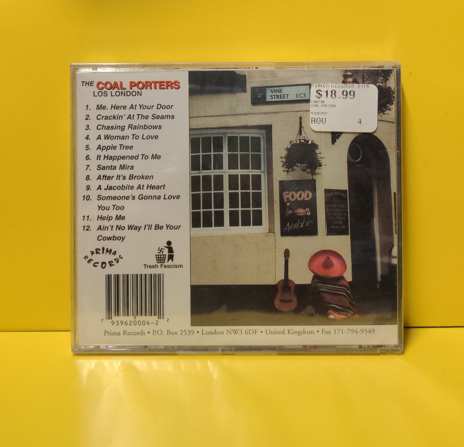 The Coal Porters - Los London - 1995 - SID004 New - Sealed - CDs