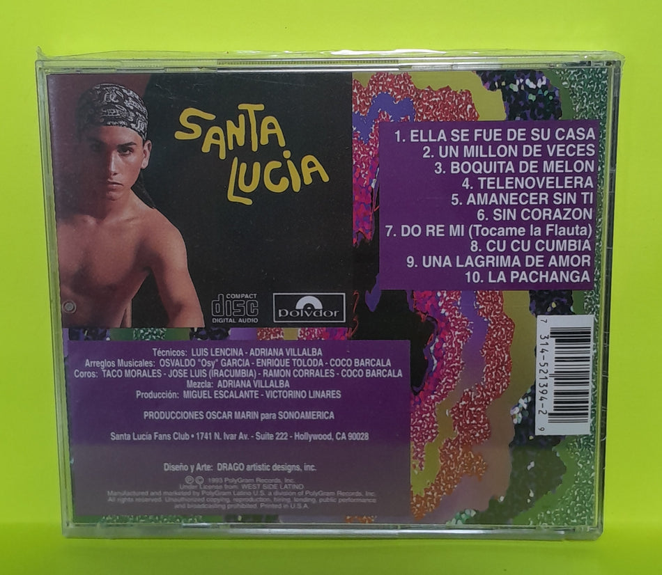 Santa Lucía - La Pachanga - 1993 - 314 521 394-2 New - Sealed - CDs