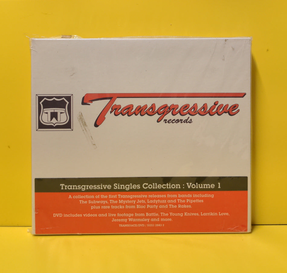 Various - Transgressive Singles Collection: Volume 1 - 2006 - TRANS016CD/DVD New - Sealed - CDs