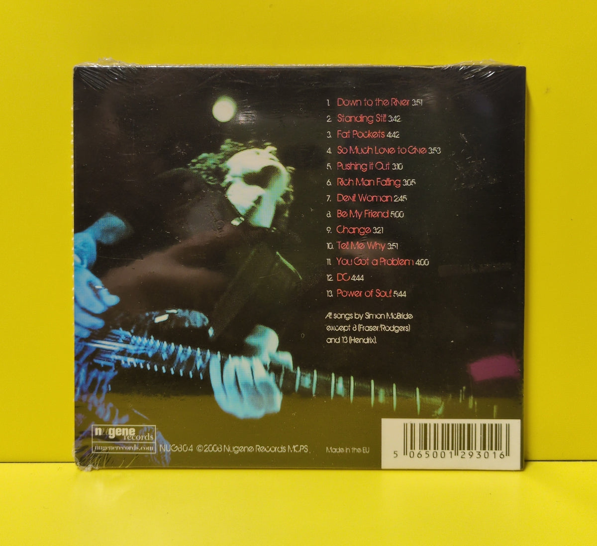 Simon McBride - Rich Man Falling - 2008 - NUG804 New - Sealed - CDs
