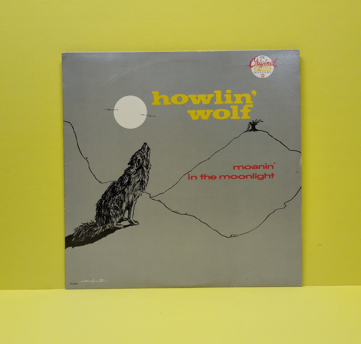 Howlin' Wolf - Moanin' In The Moonlight - 1986 - CH-9195 Used - VG++ - Vinyl - Reissue