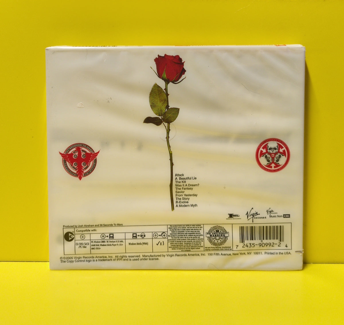 Thirty Seconds To Mars - A Beautiful Lie - 2005 - 7243 5 90992 2 4 New - Sealed - CDs