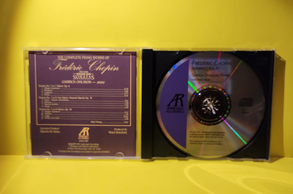 Chopin - Garrick Ohlsson - 1995 - Z6628 Used - EX - CDs