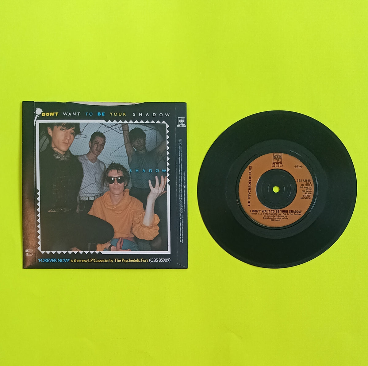 The Psychedelic Furs - Danger (Remix) (UK 7") - 1982 - CBS A 2865 Used - EX - Vinyl