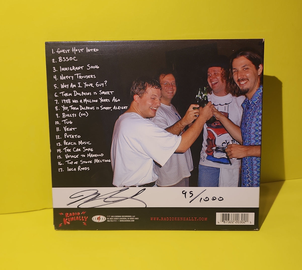 Mike Keneally & Beer For Dolphins - Live At Mama Kin / Numbered and Autographed  - 2013 - RK-2203 Used - NM - CDs