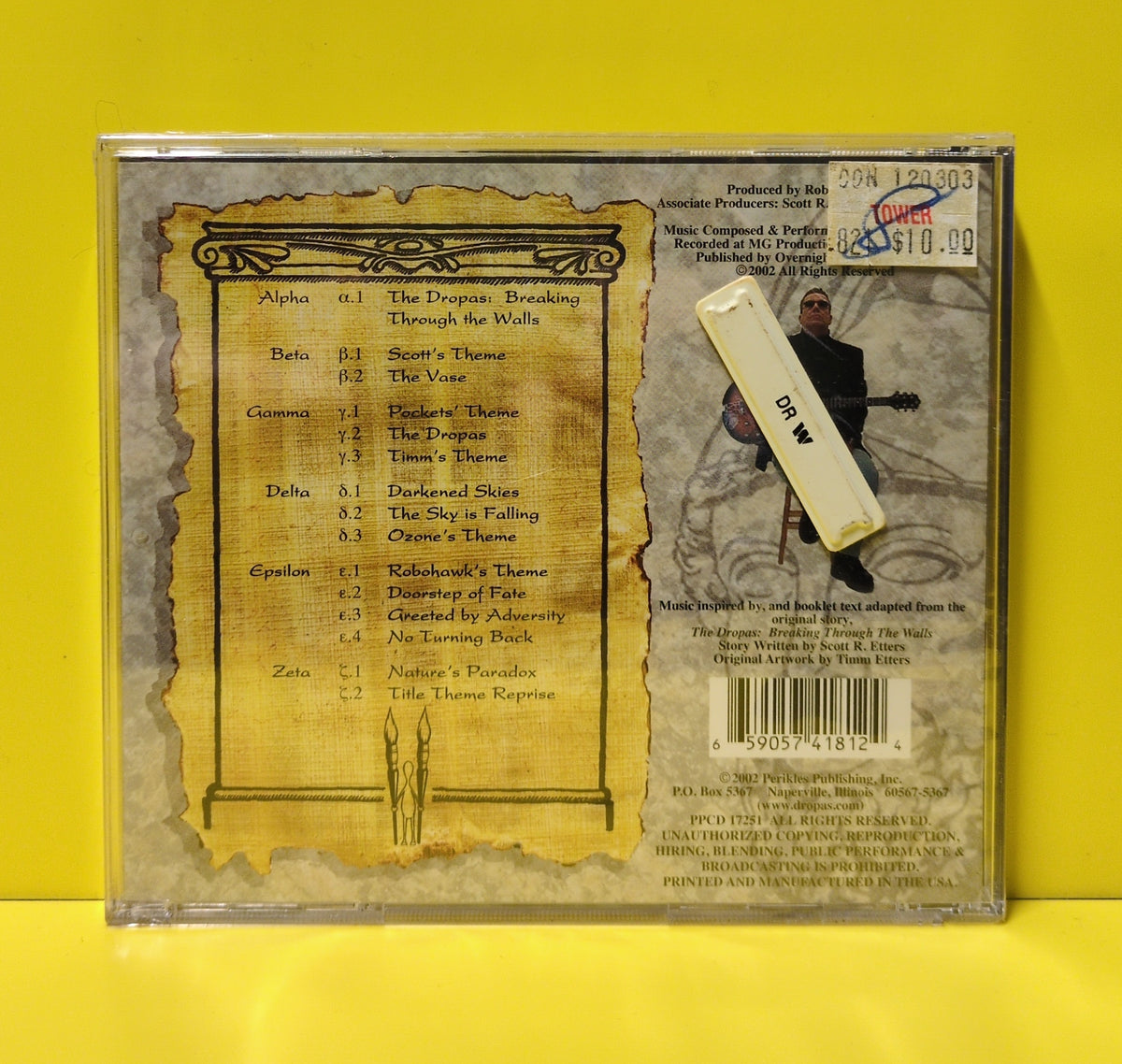 Robert G. Ploska - The Dropas: Breaking Through The Walls - 2002 - PPCD17251 New - Sealed - CDs