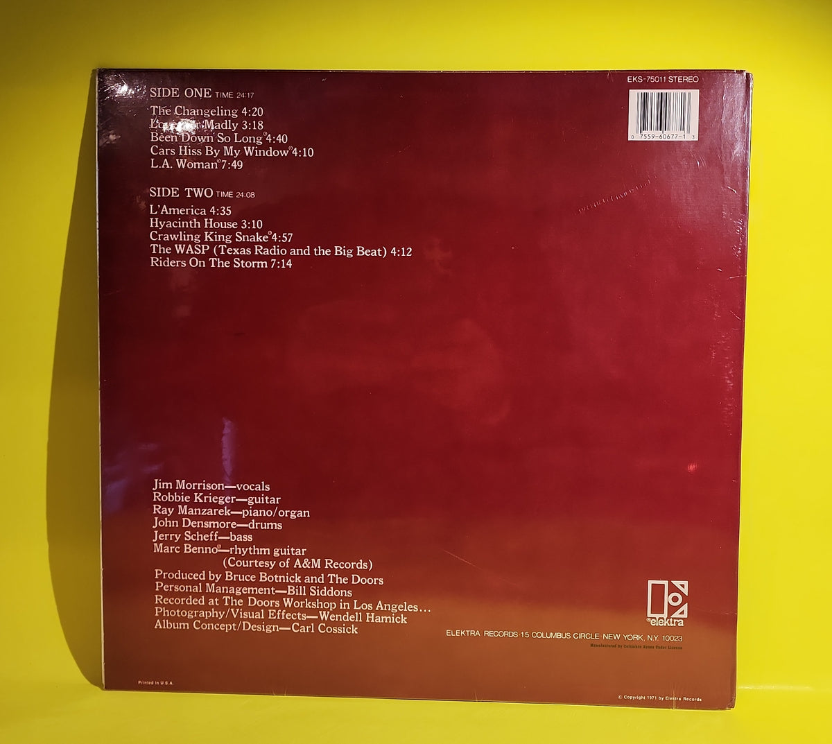 The Doors - L.A. Woman ( Club Edition ) -  - EKS-75011 New - Sealed - Vinyl