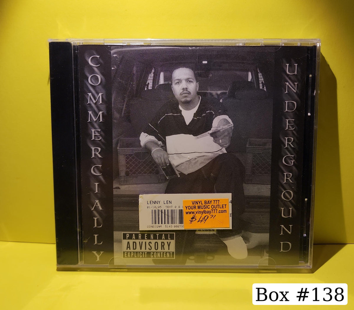 Lenny Lenn - Commercially Underground - 2004 - New - Sealed - CDs