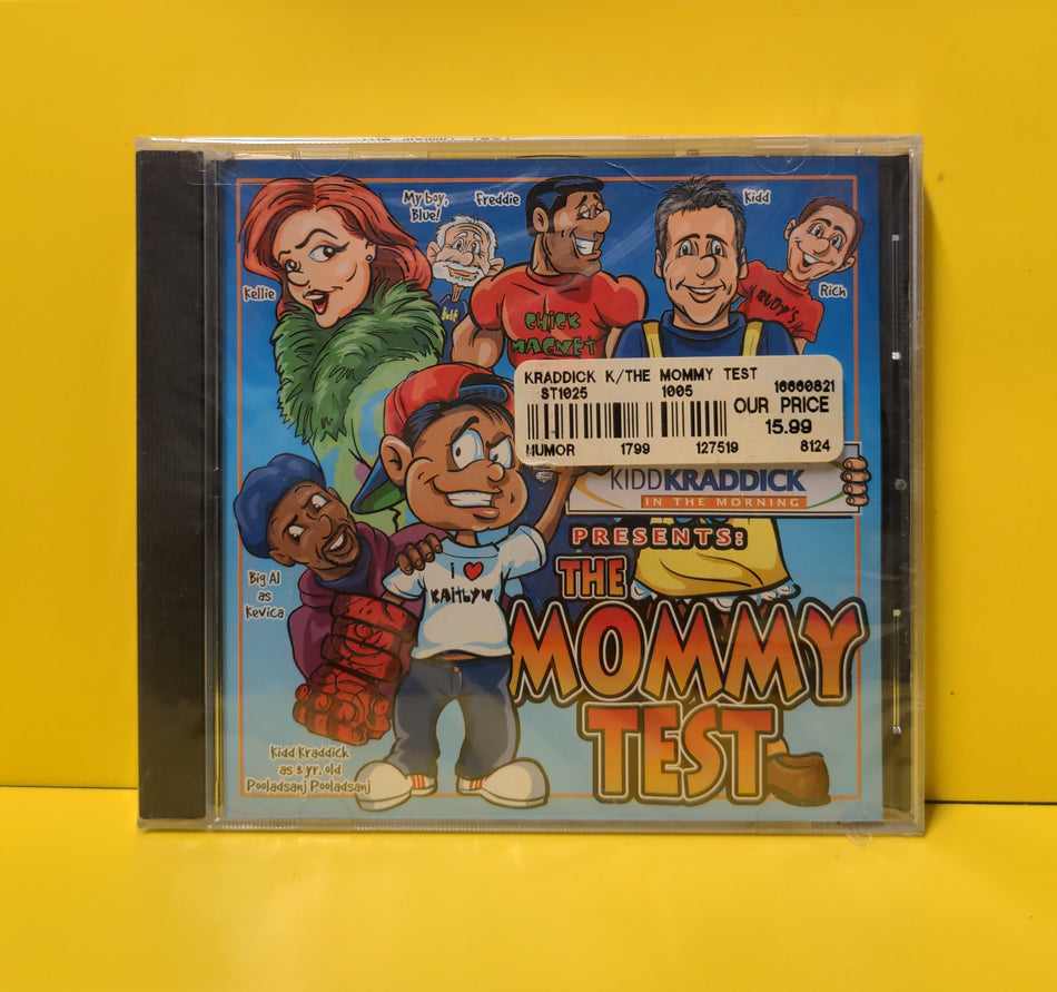 Kidd Kraddick - The Mommy Test - 2005 - KKMT-2005 New - Sealed - CDs