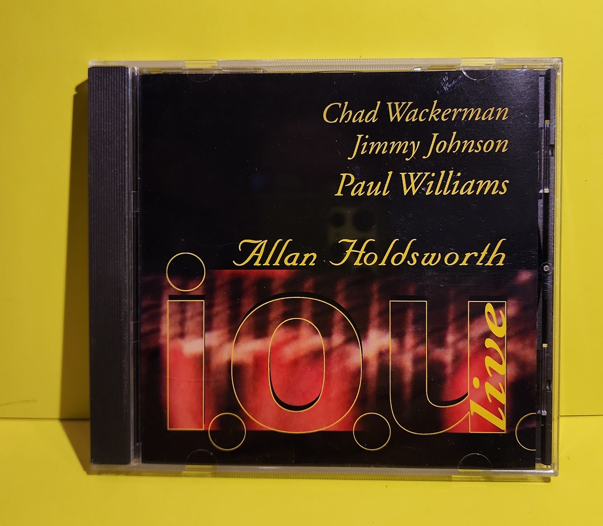 Allan Holdsworth - i. o. u. Live - 1997 - OM-1003 Used - EX - CDs