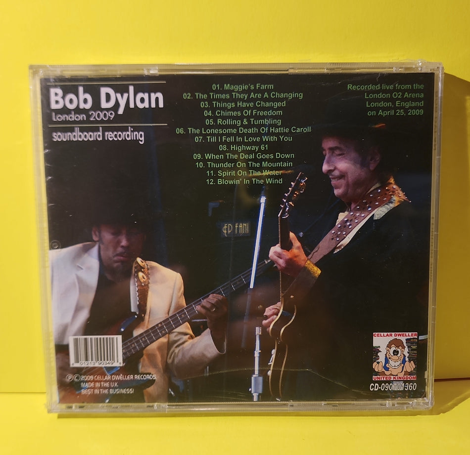 Bob Dylan - London 2009 - 2009 - CD-090701360 Used - Sealed - CDs