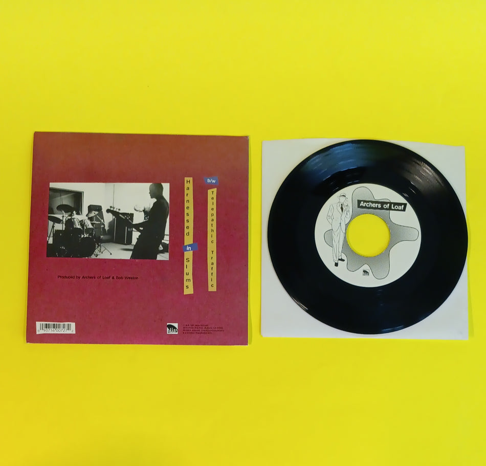 Archers Of Loaf - Harnessed In Slums 7" - 1995 - A 072S Used - VG++ - Vinyl
