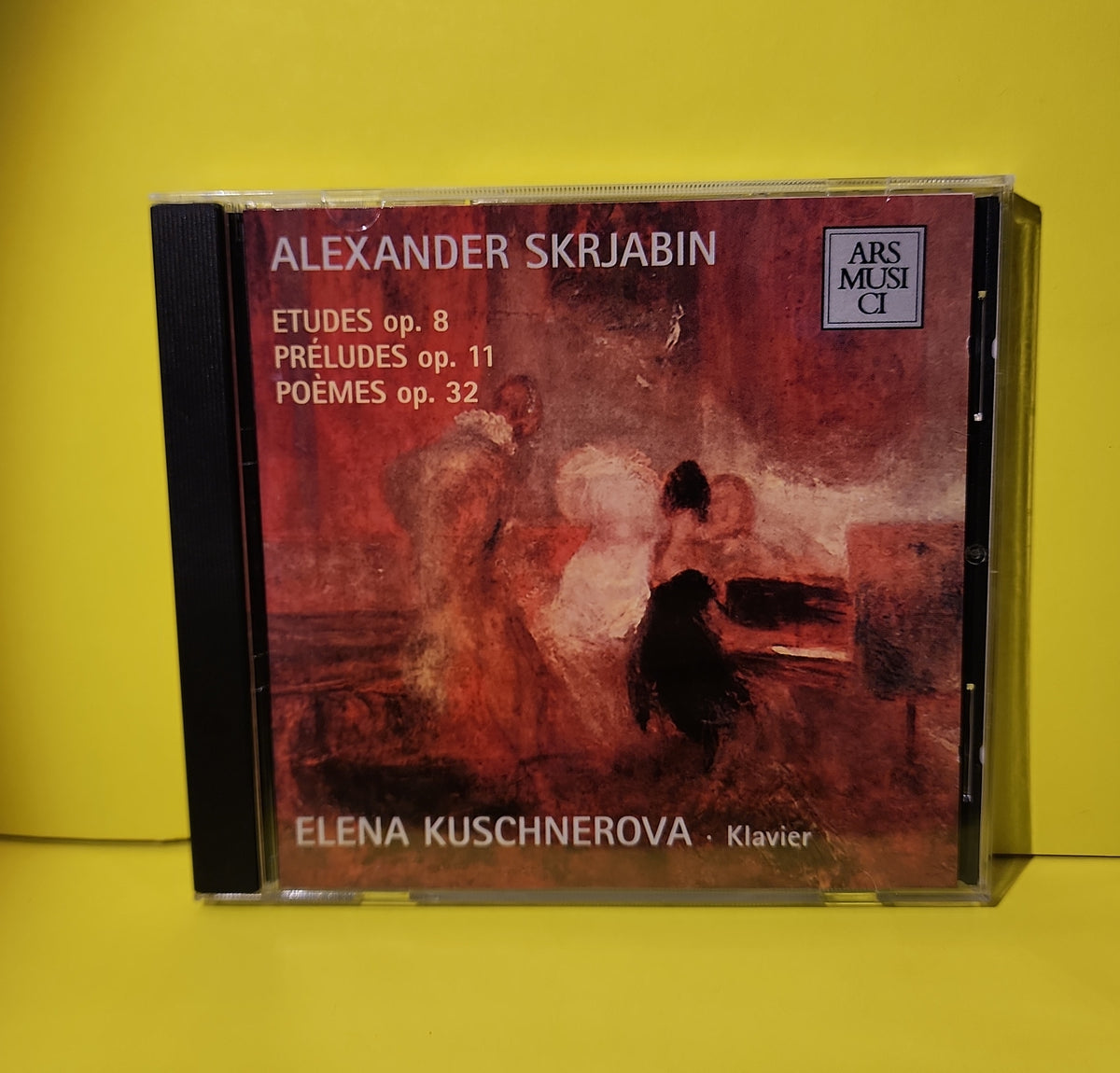 Elena Kuscherova / Skrjabin - Etudes op. 8 Preludes op. 11 Poemes op. 32 - 1999 - AM 1259-2 Used - EX - CDs
