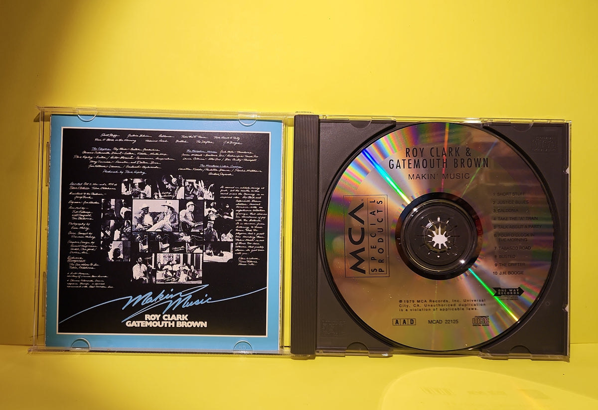 Roy Clark And Gatemouth Brown* - Makin' Music - MCAD-22125 Used - NM - CDs