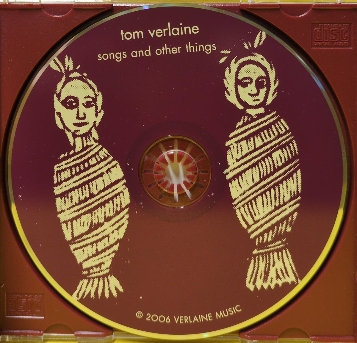 Tom Verlaine - Songs And Other Things - 2006 - thrill 173 Used - VG++ - CDs