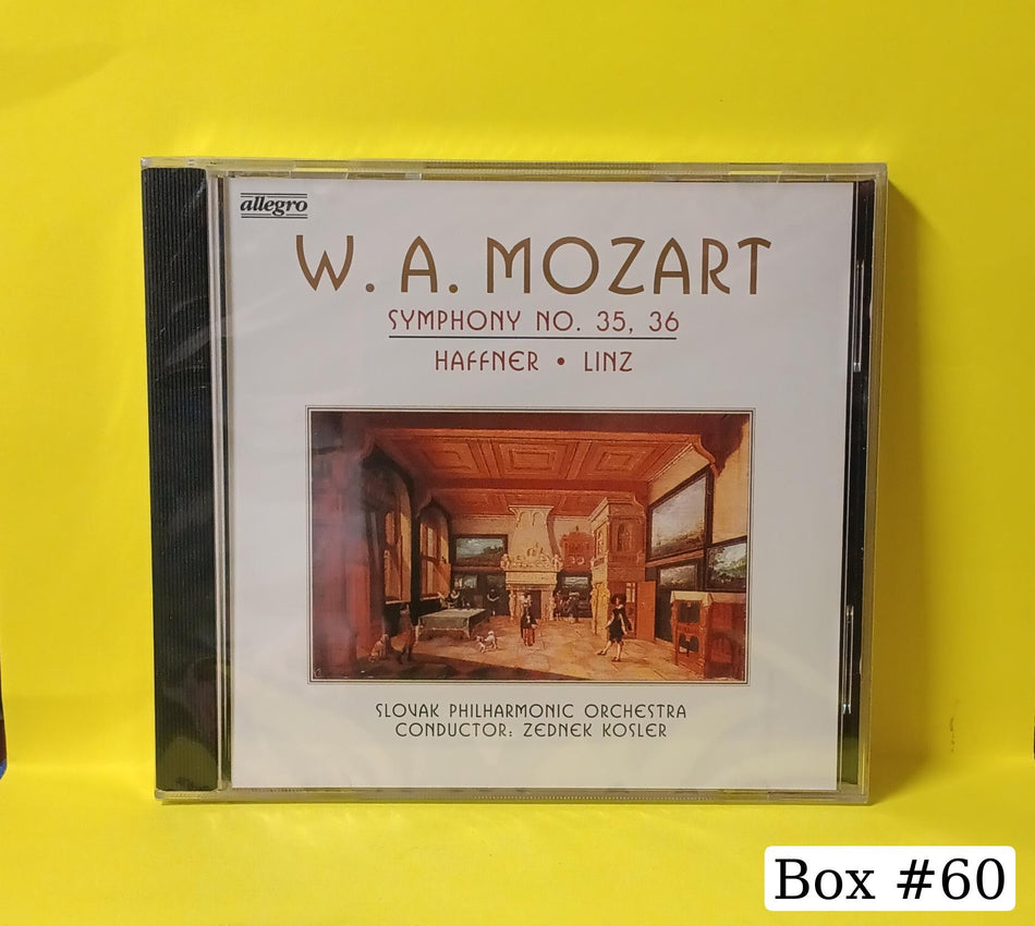 Mozart - Symphony No. 35, 36 - 21038 New - Sealed - CDs