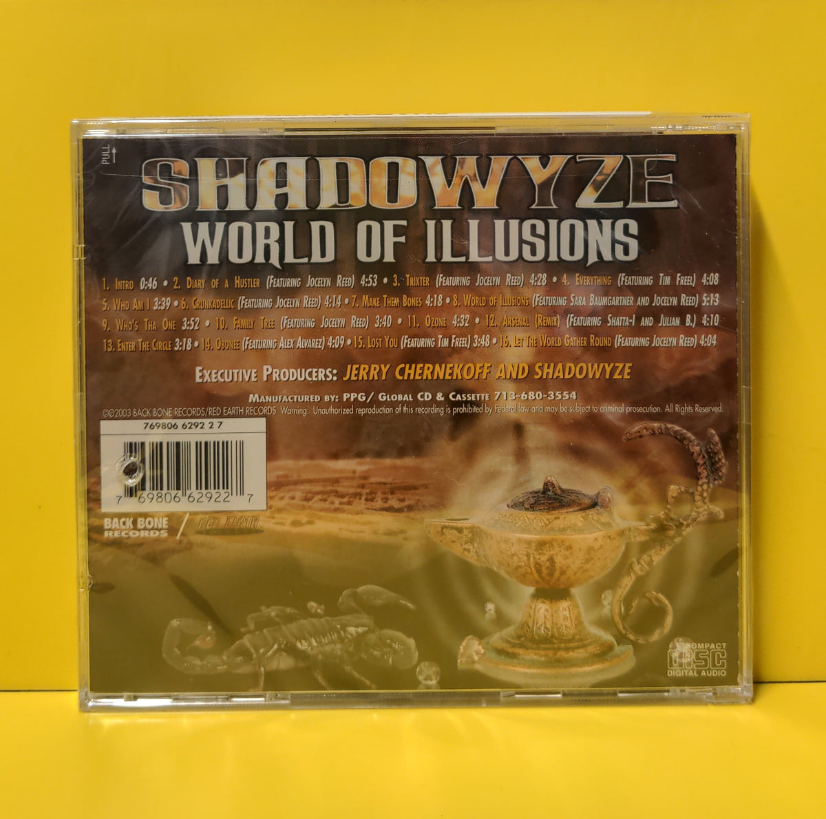 Shadowyze - World Of Illusions - 2003 - 769806629227 New - Sealed - CDs