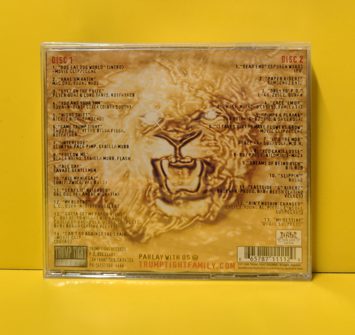 Various - Eyez On The Prize - 1999 - TNT 1111-2 New - Sealed - CDs