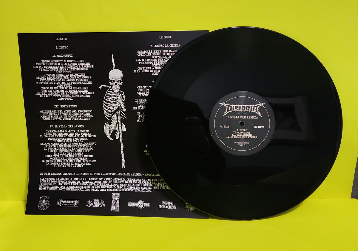 Disforia - IL Nulla Che Avanza - 2024 - FPP-022 New - NM - Vinyl