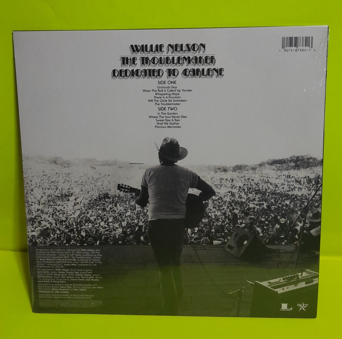 Willie Nelson - The Troublemaker - 2018 - 19075873841 New - Sealed - Vinyl