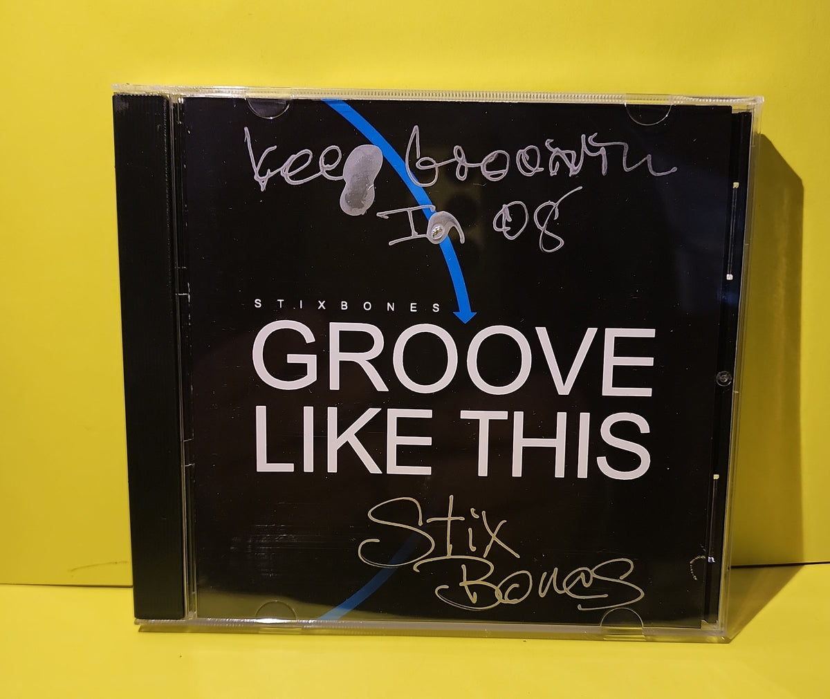 Stix Bones - Groove Like This / AUTOGRAPHED CD - 2006 - Used - EX - CDs