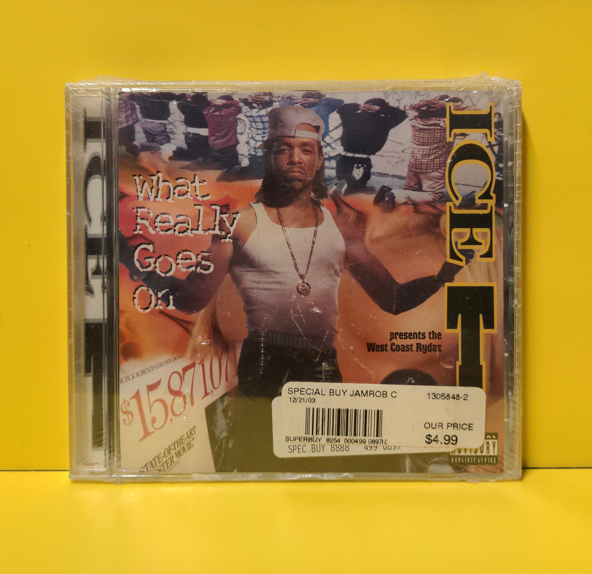 Ice-T Presents The West Coast Rydaz - What Really Goes On - 1998 - 8001 New - Sealed - CDs
