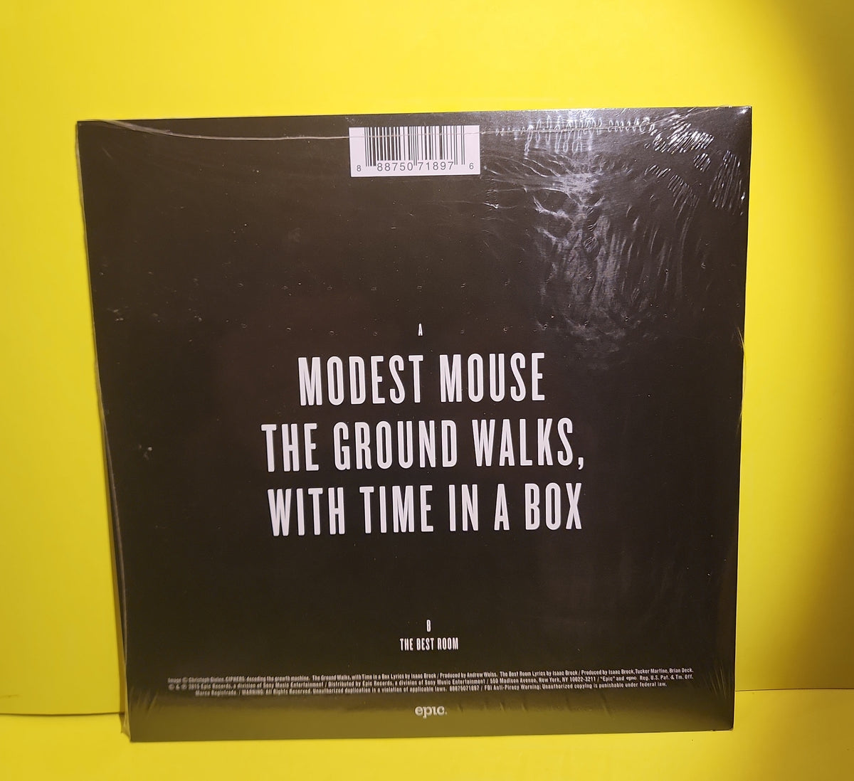 Modest Mouse - 7" The Ground Walks, With Time In A Box - 2015 - 88875071897-S1 New - Sealed - Vinyl