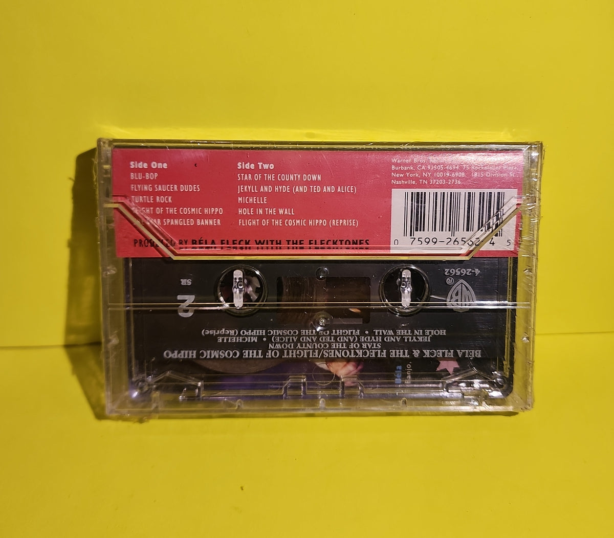 Béla Fleck & The Flecktones - Flight Of The Cosmic Hippo - 1991 - 4-26562 New - Sealed - Cassettes