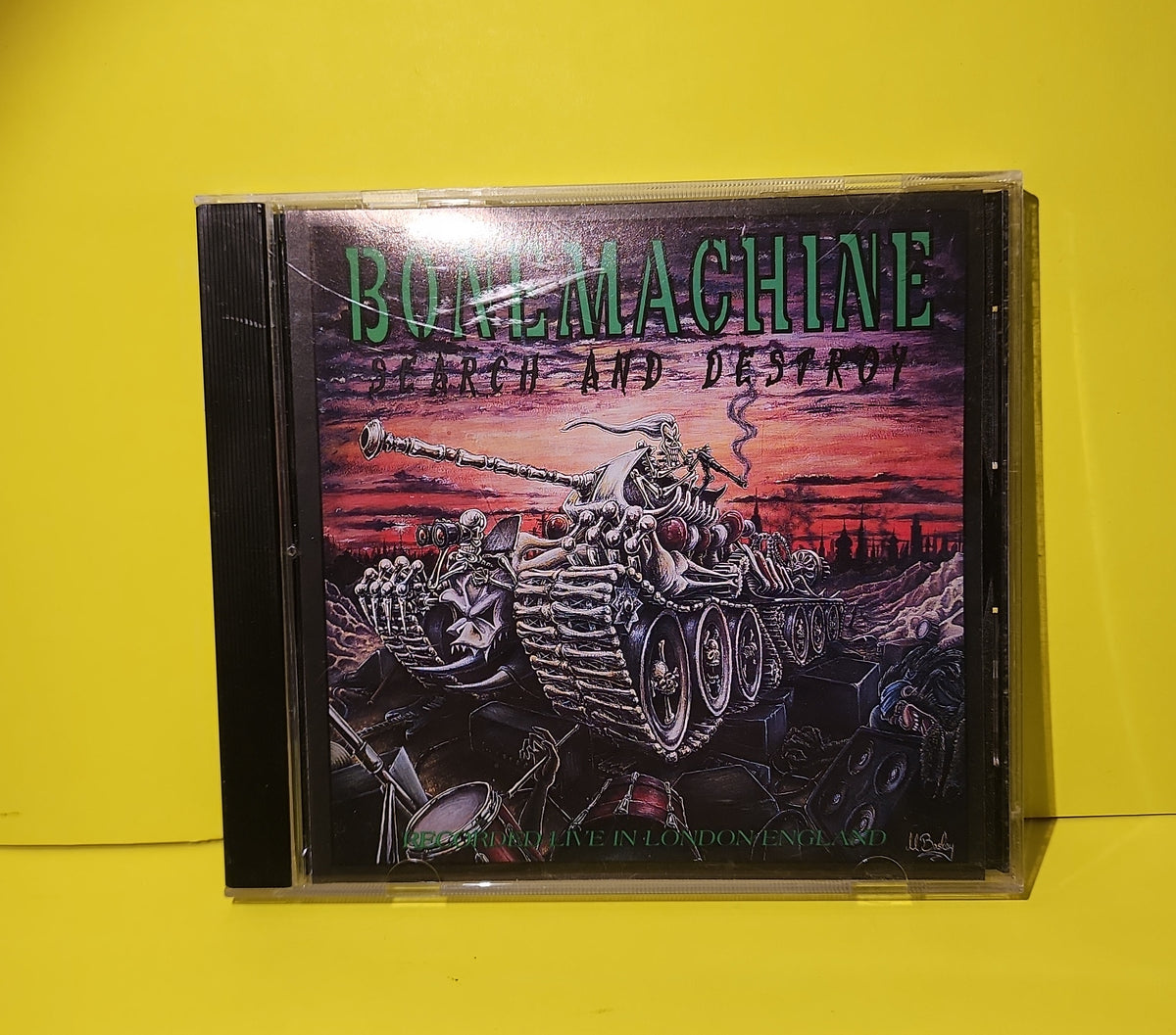 Bone Machine - Search And Destroy - 1996 - CBM002 Used - VG++ - CDs