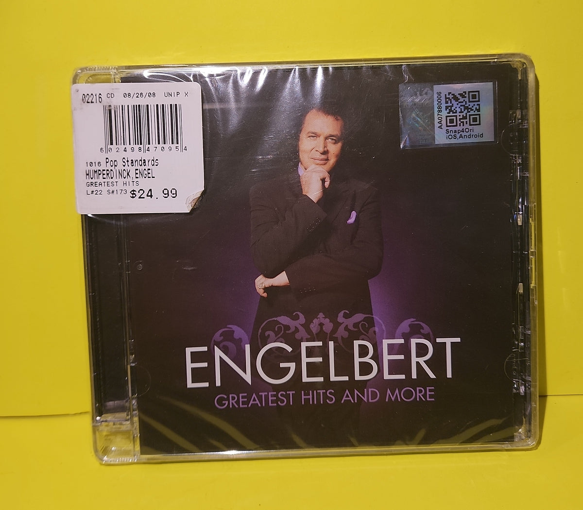 Engelbert Humperdinck - Engelbert Greatest Hits And More - 2007 - 9847095 New - Sealed - CDs