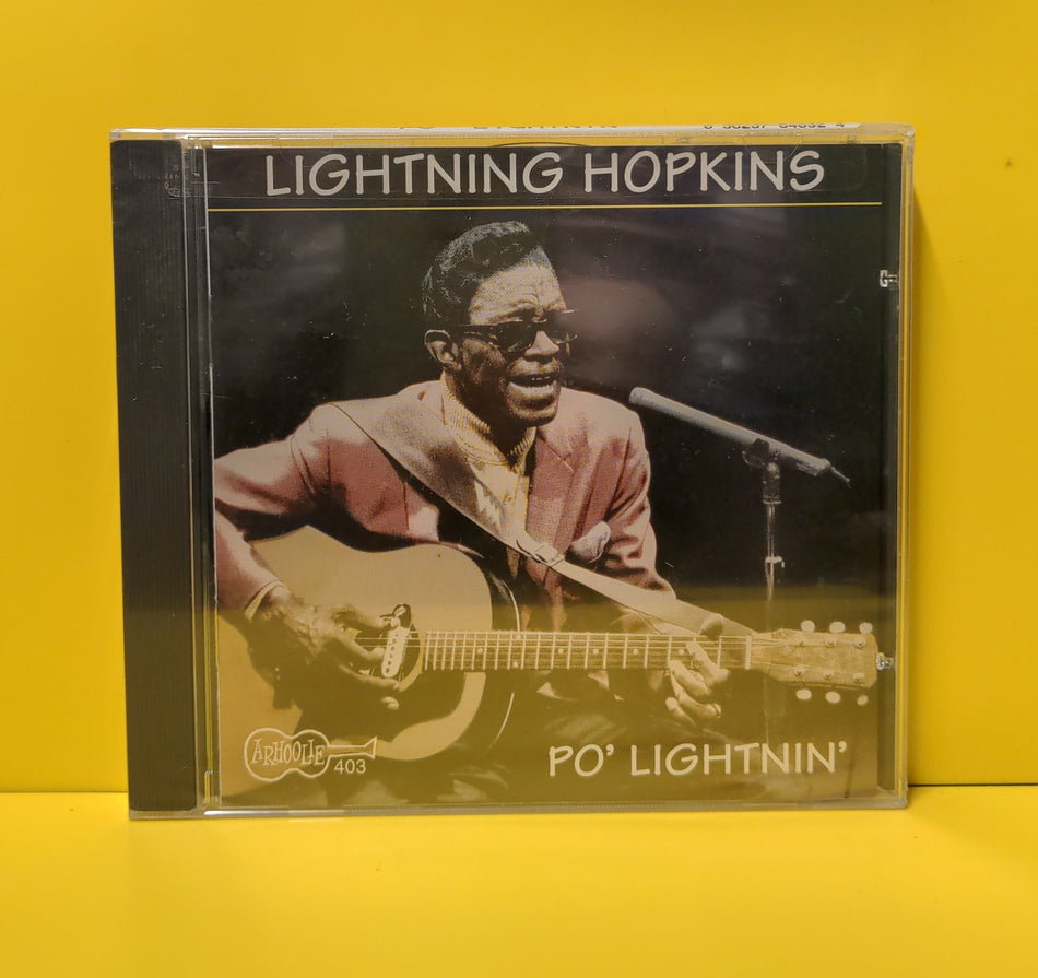 Lightning Hopkins - Po' Lightnin' - 1995 - CD 403 New - Sealed - CDs