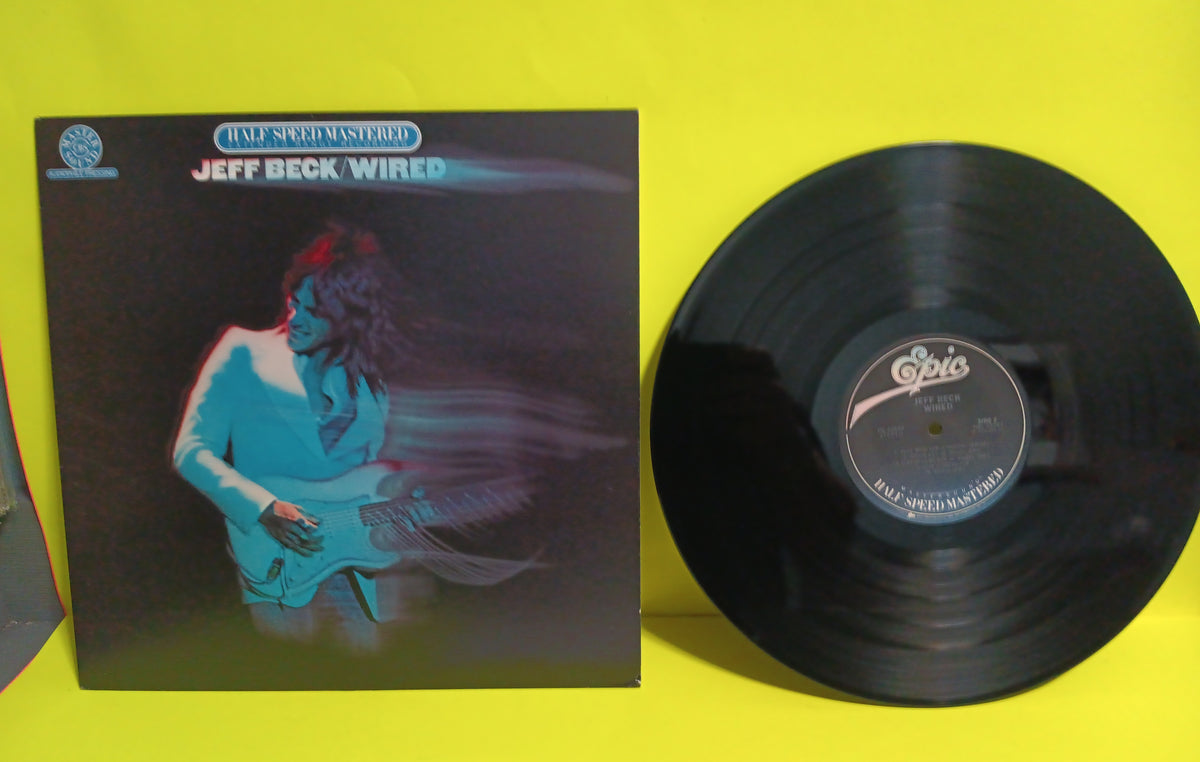 Jeff Beck - Wired (Half Speed Master) - 1982 - EPC 32067 Used - EX - Vinyl