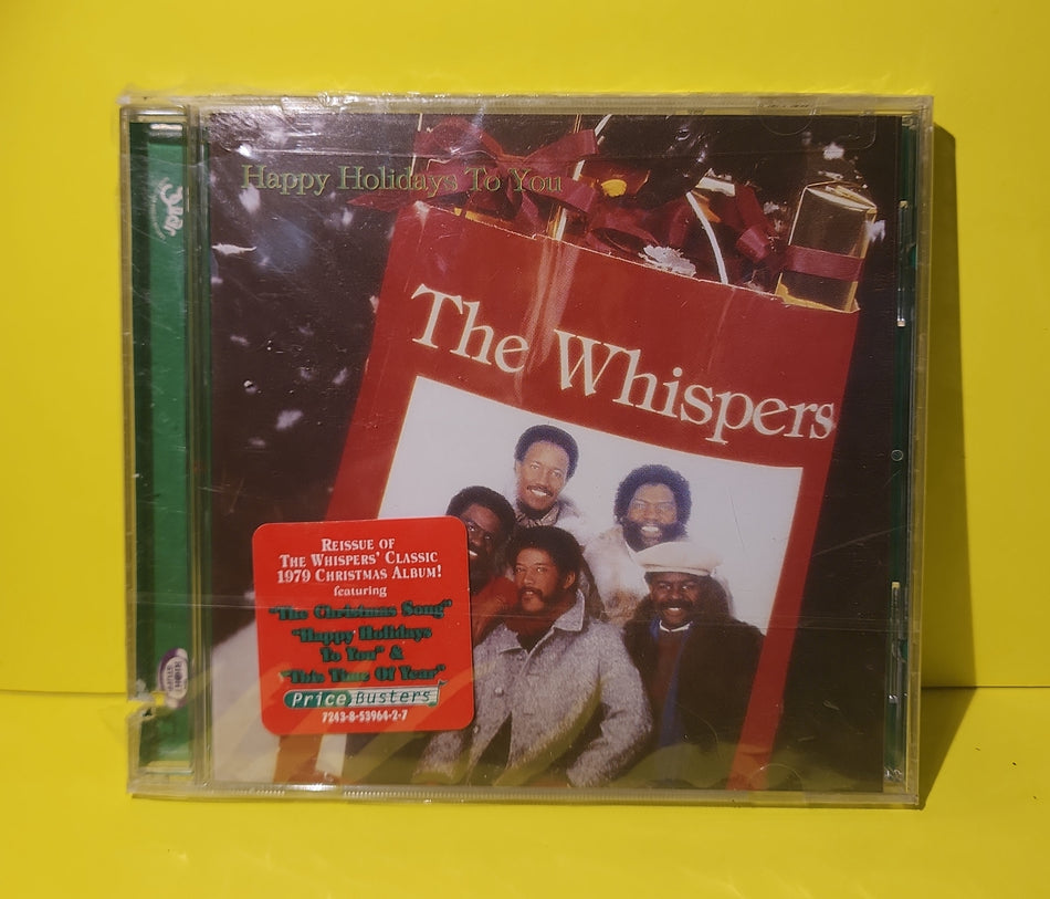 The Whispers - Happy Holidays To You - 1996 - 7243-8-53964-2-7 New - Sealed - CDs