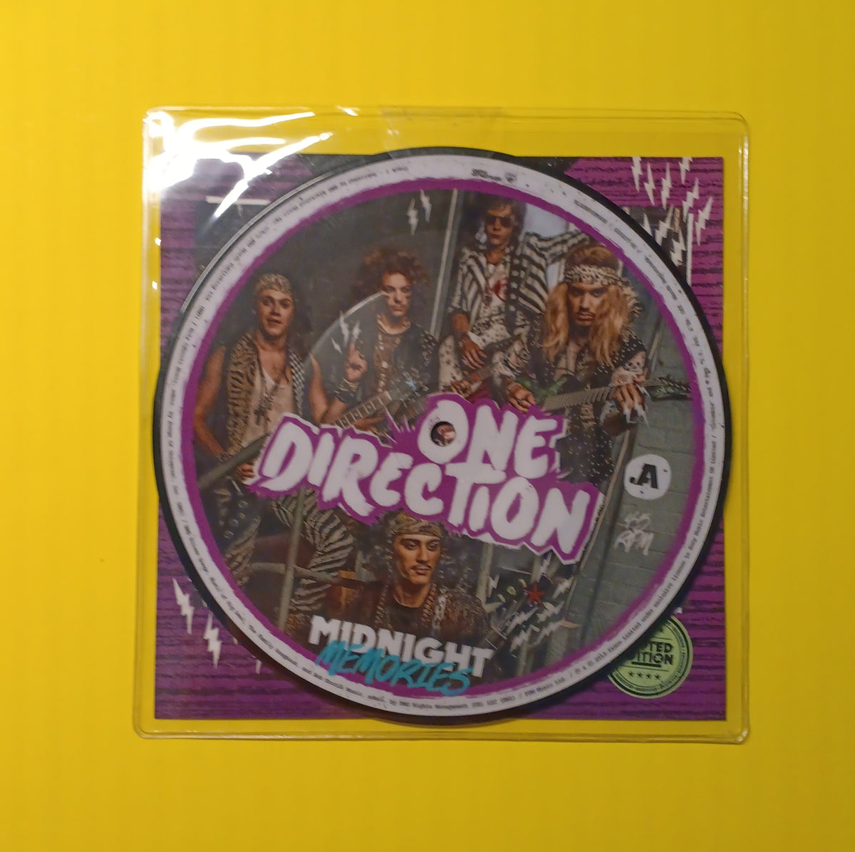 One Direction - Midnight Memories / Rock Me 7" Promo - 2014 - 88843043007 New - Sealed - Vinyl