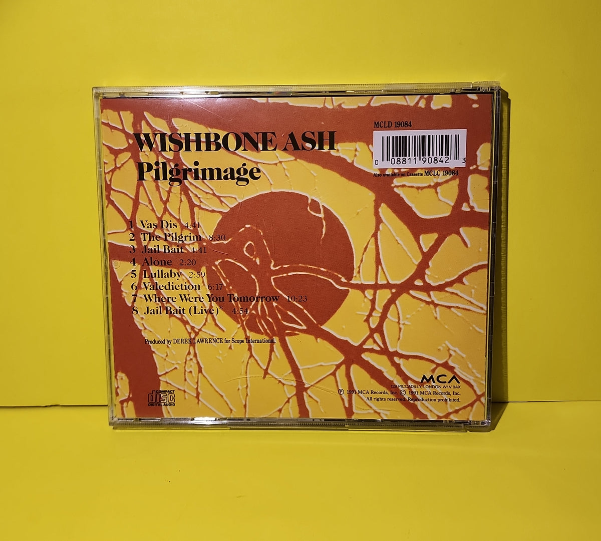 Wishbone Ash - Pilgrimage - 1992 - MCLD 19084 Used - EX - CDs