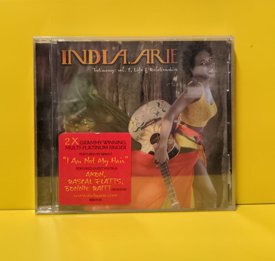 India.Arie - Testimony: Vol. 1, Life & Relationship - 2006 - B0006141-02 New - Sealed - CDs