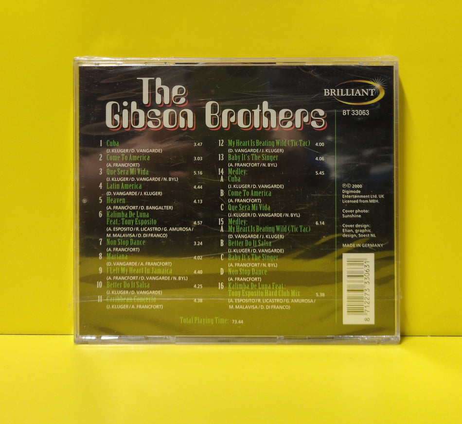 The Gibson Brothers - Smash Hits - 2000 - BT 33063 New - Sealed - CDs